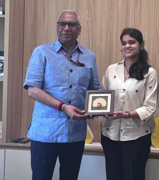 With Mr. Deepak Bagla, Mission Director AIM, NITI Aayog