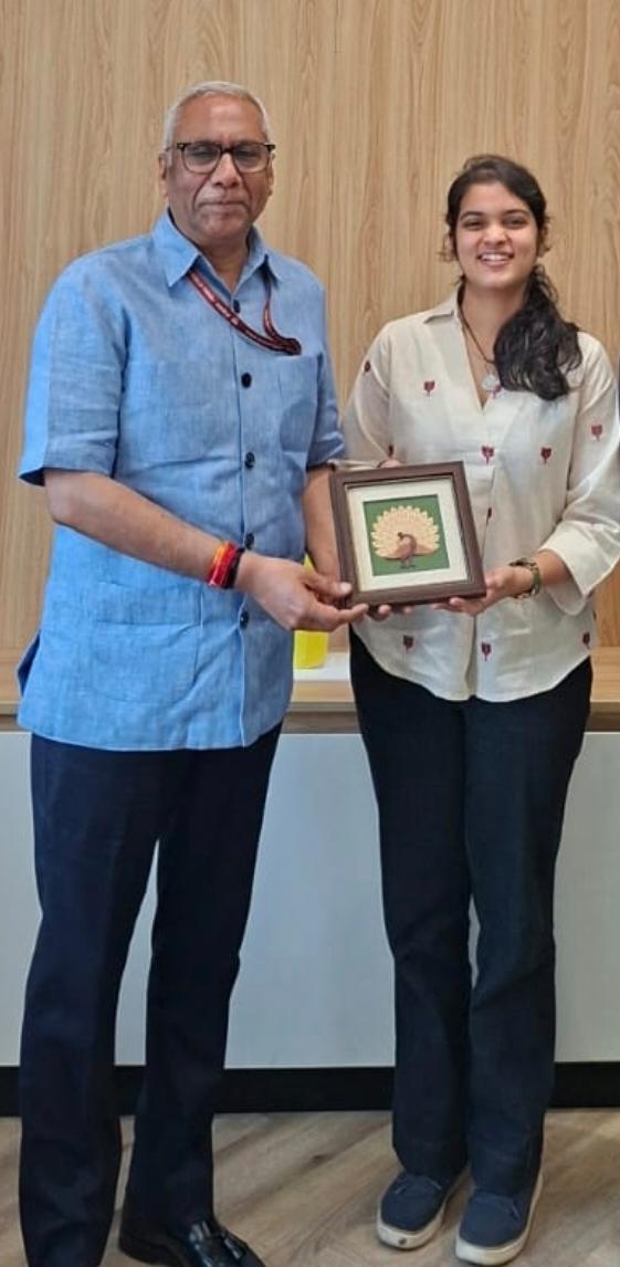 Meeting with Mr. Deepak Bagla at AIM, NITI Aayog